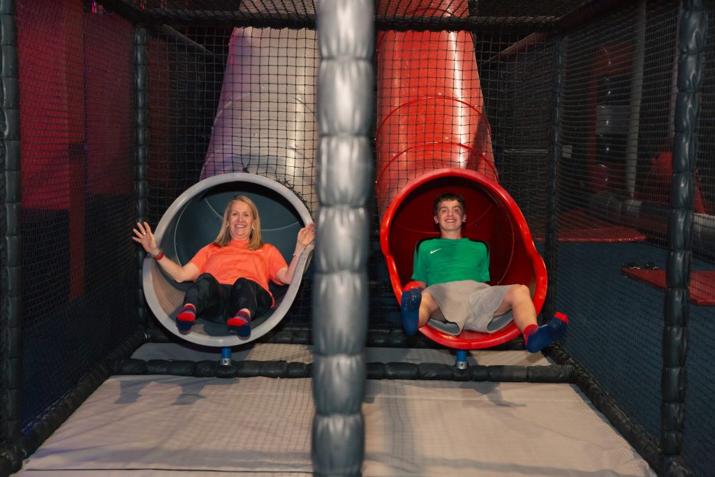 Ultimate Warriors adventure park - slides